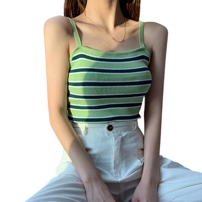 2019 Women crop top Summer Sweet Fashion Slim Fit Sexy Striped Sleeveless Short Style Camisoles
2019 Women crop top Summer Sweet Fashion Slim Fit Sexy Striped Sleeveless Short Style Camisoles