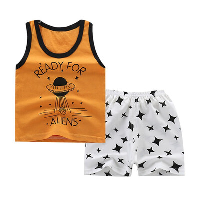 Childrens Boys Suits Cartoon Cute Animal Cotton Baby VestShorts Two-Piece Vest Suit For 0-6 Years Old
Childrens Boys Suits Cartoon Cute Animal Cotton Baby VestShorts Two-Piece Vest Suit For 0-6 Years Old