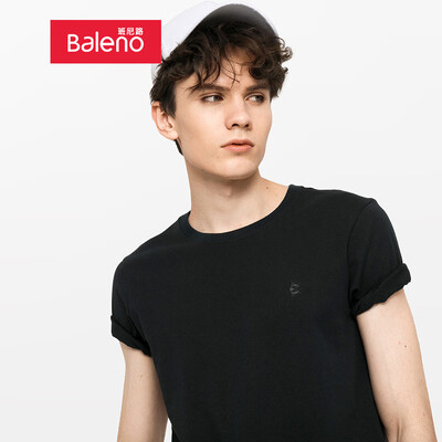 Baleno T-shirt male 2019 spring&summer new trend solid color OE yarn round neck shirt male 88902214 00A
Baleno T-shirt male 2019 spring&summer new trend solid color OE yarn round neck shirt male 88902214 00A