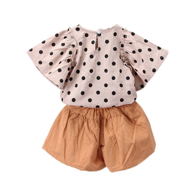 Baby Girl Clothes Summer Kids Girls Casual Puff Sleeve Polka Dot Print T-shirt TopsShorts Suits Costume Set
Baby Girl Clothes Summer Kids Girls Casual Puff Sleeve Polka Dot Print T-shirt TopsShorts Suits Costume Set