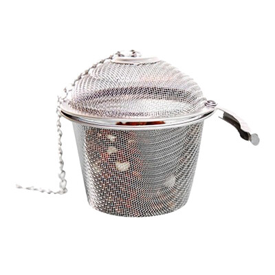 Toponeto Stainless Steel Ball Tea Spice Strainer Infuser Mesh Filter Leaf with Lid Chain
Toponeto Stainless Steel Ball Tea Spice Strainer Infuser Mesh Filter Leaf with Lid Chain