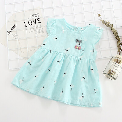 Summer Girls Dress Casual Baby Girls Clothes Floral Sleeve Dress Cotton Kids Toddler Sleeveless Sundress
Summer Girls Dress Casual Baby Girls Clothes Floral Sleeve Dress Cotton Kids Toddler Sleeveless Sundress