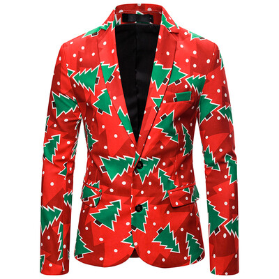 Toponeto Mens Autumn And Winter New Fashion Casual Christmas Printing Long Sleeve Suit
Toponeto Mens Autumn And Winter New Fashion Casual Christmas Printing Long Sleeve Suit