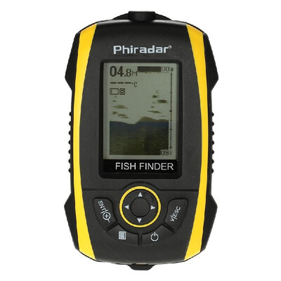 Portable Fish Finder LCD Display Sonar Sensor Transducer Fishfinder Fish Alarm Depth Indicator Fishing Finder Outdoor Electronic F
Portable Fish Finder LCD Display Sonar Sensor Transducer Fishfinder Fish Alarm Depth Indicator Fishing Finder Outdoor Electronic F