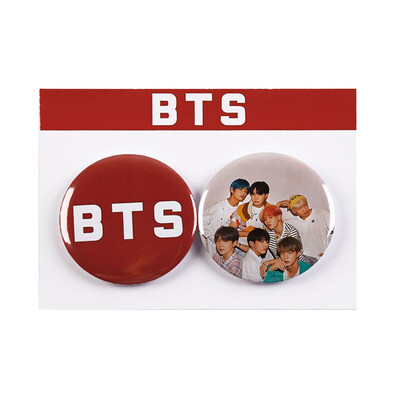 Kpop BTS Brooch Pin Set BTS 2019 Summer Package in Korea Badge Button Pin Accessories
Kpop BTS Brooch Pin Set BTS 2019 Summer Package in Korea Badge Button Pin Accessories