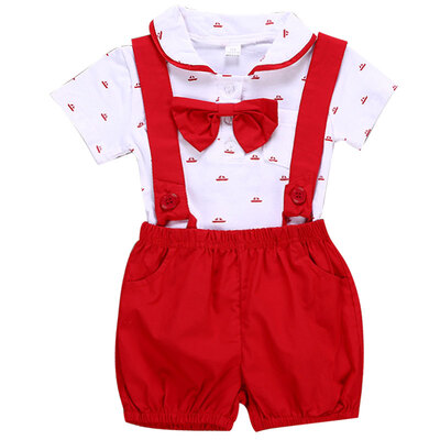 Baby Boy Clothing Set 2019 New Summer Infant Boys Clothes Tie ShirtsOveralls 2PCS Outfit Sets Bebes Gentlemen Suit
Baby Boy Clothing Set 2019 New Summer Infant Boys Clothes Tie ShirtsOveralls 2PCS Outfit Sets Bebes Gentlemen Suit