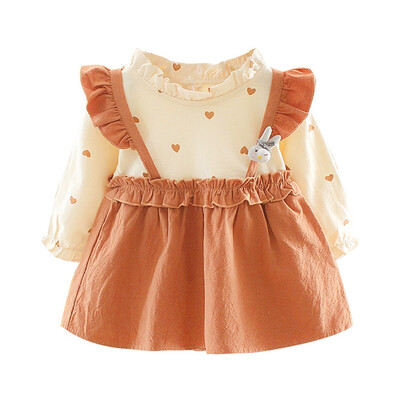2019 New Autumn Autumn Casual Baby Girls Heart Print Long Sleeve Patchwork Dress Kids Toddler Pageant Sundress
2019 New Autumn Autumn Casual Baby Girls Heart Print Long Sleeve Patchwork Dress Kids Toddler Pageant Sundress
