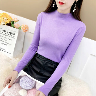 Sweater Women Long Sleeve Turtleneck Winter Autumn Sweaters Solid Korean Fashion Female Pullover Jumper Truien Dames
Sweater Women Long Sleeve Turtleneck Winter Autumn Sweaters Solid Korean Fashion Female Pullover Jumper Truien Dames