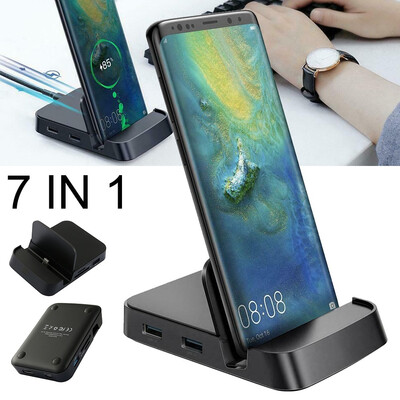 Baseus USB Type C HUB Docking Station For Samsung S10 S9 Dex Pad Station HDMI Dock Power Adapter For Huawei P30 P20 Pro
Baseus USB Type C HUB Docking Station For Samsung S10 S9 Dex Pad Station HDMI Dock Power Adapter For Huawei P30 P20 Pro