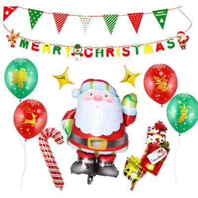 Tailored Merry Christmas Party Household Children Snowman Santa Claus Elk Balloon Decor
Tailored Merry Christmas Party Household Children Snowman Santa Claus Elk Balloon Decor