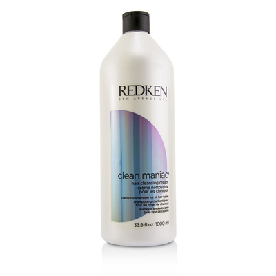 REDKEN - Clean Maniac Hair Cleansing Cream Clarifying Treatment For All Hair Types 1000ml338oz
REDKEN - Clean Maniac Hair Cleansing Cream Clarifying Treatment For All Hair Types 1000ml338oz