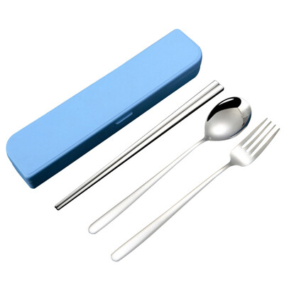 3Pcsset Silver Stainless Steel Portable Convenient Tableware Dinnerware Travel Camping Cutlery ForkSpoonChopsticks Set
3Pcsset Silver Stainless Steel Portable Convenient Tableware Dinnerware Travel Camping Cutlery ForkSpoonChopsticks Set