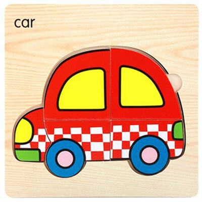 Children Car Cartoon Animals Cognitive Stereo Puzzle Cartoon Early Teach Wooden Toy Jigsaw Board Baby Puzzle Toys
Children Car Cartoon Animals Cognitive Stereo Puzzle Cartoon Early Teach Wooden Toy Jigsaw Board Baby Puzzle Toys