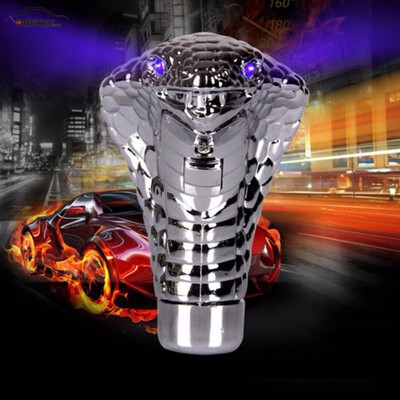ONEWELL Universal Car Gear Cover Auto Manual Gear Knob Stick Led Eyes Chrome Cobra Snake Cool Gear Shift With Red Light
ONEWELL Universal Car Gear Cover Auto Manual Gear Knob Stick Led Eyes Chrome Cobra Snake Cool Gear Shift With Red Light