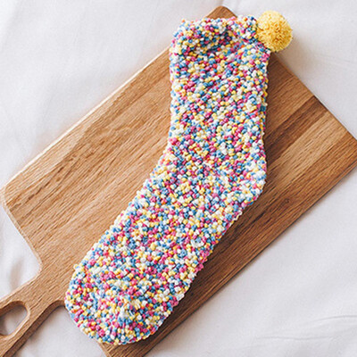 Stylish Coral Fleece Socks Thickening Terry Warm Socks Autumn Winter Casual Home Floor Socks For Women
Stylish Coral Fleece Socks Thickening Terry Warm Socks Autumn Winter Casual Home Floor Socks For Women