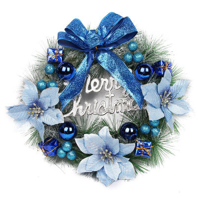 30CM Artificial Christmas Wreath With Bowknot Poinsettia Christmas Balls Ornaments Holiday Front Door Hanging Decorations
30CM Artificial Christmas Wreath With Bowknot Poinsettia Christmas Balls Ornaments Holiday Front Door Hanging Decorations