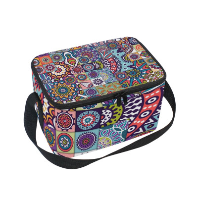 ALAZA Insulated Lunch Box Retro Geometric Background Lunch Bag for Men Women Portable Tote Bag Cooler Bag
ALAZA Insulated Lunch Box Retro Geometric Background Lunch Bag for Men Women Portable Tote Bag Cooler Bag