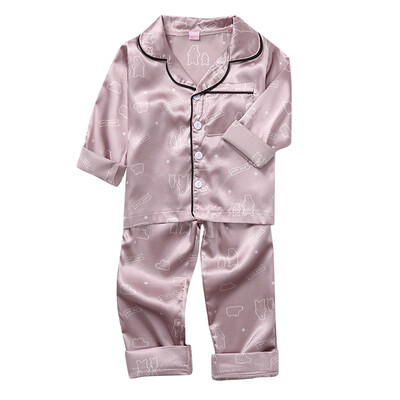 Autumn Baby Kids Sleepwear Sets Girls Boys Cartoon Animal PrintLong Sleeve Button Blouse TopsPants Pajamas 1-6Y
Autumn Baby Kids Sleepwear Sets Girls Boys Cartoon Animal PrintLong Sleeve Button Blouse TopsPants Pajamas 1-6Y