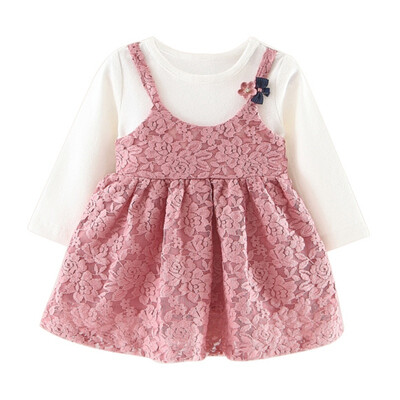 Baby Girl Lace Dress Long Sleeve Girl Solid Dress 2018 New Spring Autumn Fashion Children Cotton Clothing Princess Tutu Dress j2
Baby Girl Lace Dress Long Sleeve Girl Solid Dress 2018 New Spring Autumn Fashion Children Cotton Clothing Princess Tutu Dress j2