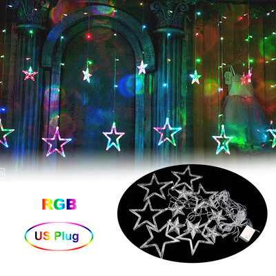 LEDs String Lights Star Curtain Light 8 Modes Home Festival Wedding Celebration Decorative Hanging Light
LEDs String Lights Star Curtain Light 8 Modes Home Festival Wedding Celebration Decorative Hanging Light