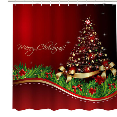 Shower Curtain Christmas Tree Snowman Pattern Polyester Waterproof Shower Curtain Festival 8 Style 180180CM Bath Screens
Shower Curtain Christmas Tree Snowman Pattern Polyester Waterproof Shower Curtain Festival 8 Style 180180CM Bath Screens
