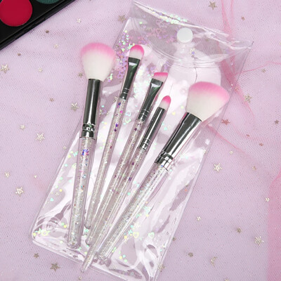 5pcsset High Quality Makeup Diamond Glitter Makeup Brushes Set Acrylic Transparency Foundation Blending Brush Cosmetic Beauty
5pcsset High Quality Makeup Diamond Glitter Makeup Brushes Set Acrylic Transparency Foundation Blending Brush Cosmetic Beauty