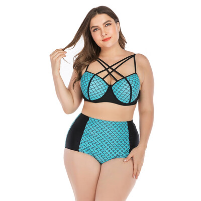 summer bikini Strappy Patchwork High Waist Plus Size Swimsuit Beach Swimming Suit
summer bikini Strappy Patchwork High Waist Plus Size Swimsuit Beach Swimming Suit
