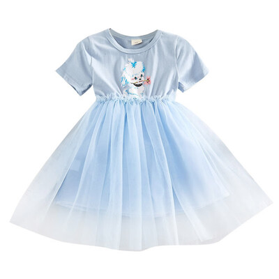 Cute Children Summer Sweet Casual Cartoon Print Cute Color Mesh Short Sleeve Sweet Princess Dress 1-7Y Toddler Girl Clothes
Cute Children Summer Sweet Casual Cartoon Print Cute Color Mesh Short Sleeve Sweet Princess Dress 1-7Y Toddler Girl Clothes