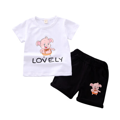 Summer Boys Clothes Casual Kid Clothes Short Sleeve Cartoon Pig Print Tops T-shirtShorts Outfits Sets
Summer Boys Clothes Casual Kid Clothes Short Sleeve Cartoon Pig Print Tops T-shirtShorts Outfits Sets