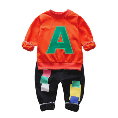 Autumn Boys Suit 3Y-6Y Children Clothes Set Casual Long Sleeve Alphabet Print Shirt Tops Pants Trouser Set 2Pcs Baby Outfits Set
Autumn Boys Suit 3Y-6Y Children Clothes Set Casual Long Sleeve Alphabet Print Shirt Tops Pants Trouser Set 2Pcs Baby Outfits Set
