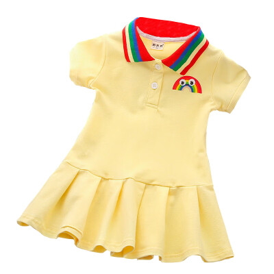 Baby Girl Lapel Embroidery Tennis Dress Summer Children Clothing Cute Pleated Dress Kids Short-sleeve Shirt Dresses Toddler
Baby Girl Lapel Embroidery Tennis Dress Summer Children Clothing Cute Pleated Dress Kids Short-sleeve Shirt Dresses Toddler