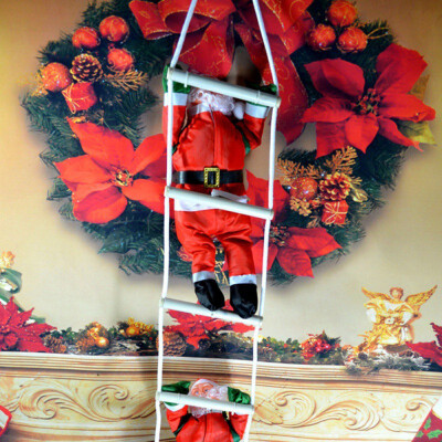 Christmas Santa Claus Climb Ladder Hanging Decoration for Christmas Tree Ornaments Lovely Kids New Year Gifts Party Home Decor
Christmas Santa Claus Climb Ladder Hanging Decoration for Christmas Tree Ornaments Lovely Kids New Year Gifts Party Home Decor
