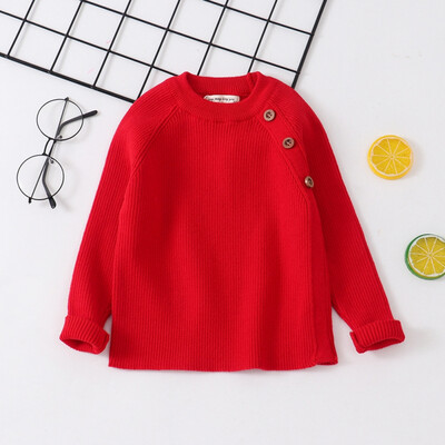 Children Kids Sweater Winter Warm Baby Boy Girl Clothes Button Design Knitted Cotton Outerwear Clothes 1-6T
Children Kids Sweater Winter Warm Baby Boy Girl Clothes Button Design Knitted Cotton Outerwear Clothes 1-6T