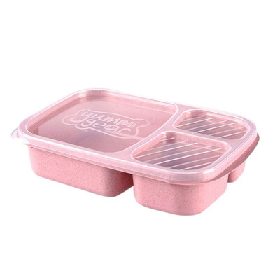 Wheat Straw Box 3 Grid With Lid Environmentally friendly Microwave Food Box Biodegradable Storage Container Lunch For Picnic
Wheat Straw Box 3 Grid With Lid Environmentally friendly Microwave Food Box Biodegradable Storage Container Lunch For Picnic