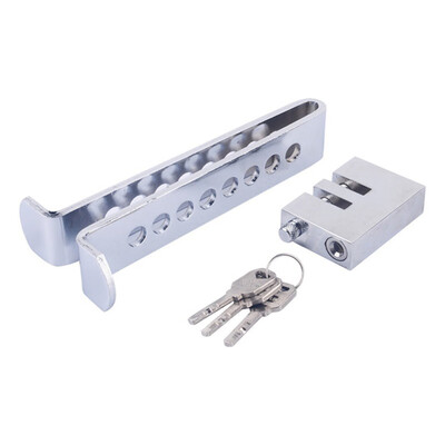 7 holes Car Hole Pedal Lock Brake Accelerator Rod Security Device Anti Theft Stainless Steel Clutch
7 holes Car Hole Pedal Lock Brake Accelerator Rod Security Device Anti Theft Stainless Steel Clutch