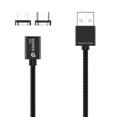 WSKEN X1 2 in 1 Metal Magnetic Cable Micro USBType C Charger Cable Date Line Converter
WSKEN X1 2 in 1 Metal Magnetic Cable Micro USBType C Charger Cable Date Line Converter