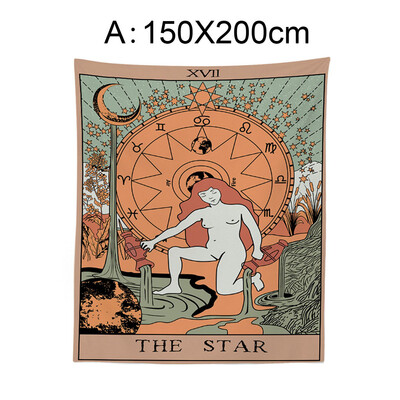 Gobestart Tarot Tapestry The Moon Star Sun Medieval Europe Divination Wall Hanging Hot
Gobestart Tarot Tapestry The Moon Star Sun Medieval Europe Divination Wall Hanging Hot