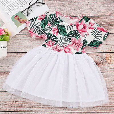 Summer Baby Girls Casual Cotton Short Sleeve Floral Mesh Design Dress Princess Dresse
Summer Baby Girls Casual Cotton Short Sleeve Floral Mesh Design Dress Princess Dresse