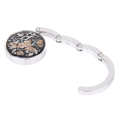 Foldable Handbag Holder Metal Vintage Flower Round Table Hanger Hook for Purse Bag Alloy
Foldable Handbag Holder Metal Vintage Flower Round Table Hanger Hook for Purse Bag Alloy