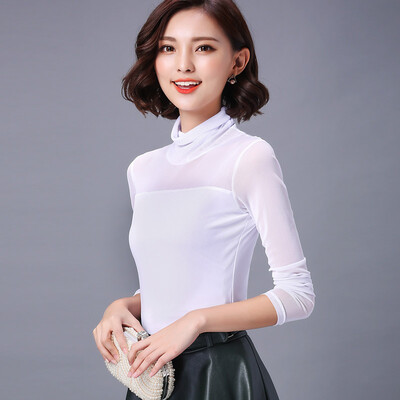 New Women Blouse Shirt Black White Sexy Long Shirt Casual Long Sleeve Lace Blouse Under Shirts Hollow Tops For Woman W13
New Women Blouse Shirt Black White Sexy Long Shirt Casual Long Sleeve Lace Blouse Under Shirts Hollow Tops For Woman W13