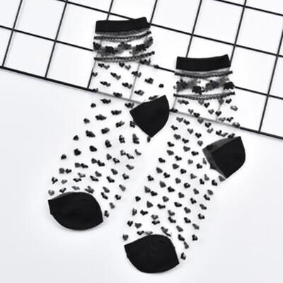 Women Summer Girls Breathable Ultrathin Thin Section Transparent Crystal Lace Elastic Short Stockings Beach Sports
Women Summer Girls Breathable Ultrathin Thin Section Transparent Crystal Lace Elastic Short Stockings Beach Sports