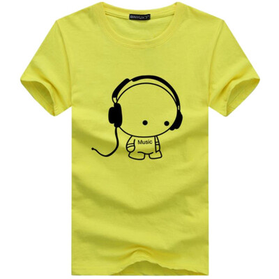 High Quality Men Headset Cartoon Printed T Shirts Fashion Casual T Shirt Men Brand T-shirt Tee Shirt Plus Size
High Quality Men Headset Cartoon Printed T Shirts Fashion Casual T Shirt Men Brand T-shirt Tee Shirt Plus Size