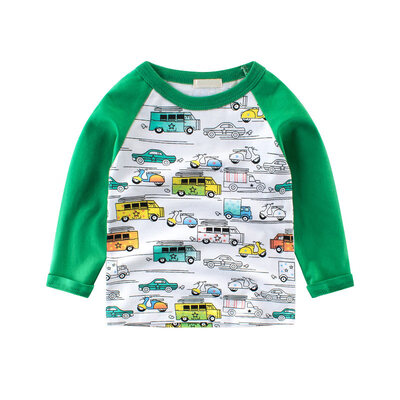 2018 Cartoon Cotton Autumn Shirt Boy Girls Kids Clothing Children T-shirts Dinosaur Print Long Sleeve T Shirts Stripes Tops
2018 Cartoon Cotton Autumn Shirt Boy Girls Kids Clothing Children T-shirts Dinosaur Print Long Sleeve T Shirts Stripes Tops