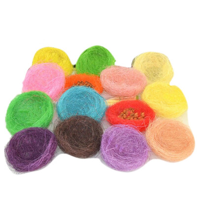 Cute Mini Bird Nest for Easter Party Decoration Creative Natural Hemp Bird Nest Easter Garden Miniature Landscape Decor 20pcs
Cute Mini Bird Nest for Easter Party Decoration Creative Natural Hemp Bird Nest Easter Garden Miniature Landscape Decor 20pcs