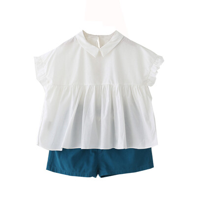 Summer Baby Girls Clothes Flare Sleeve Solid Print T-shirt TopsShorts Suits Fashion Outfits Sets 
Summer Baby Girls Clothes Flare Sleeve Solid Print T-shirt TopsShorts Suits Fashion Outfits Sets