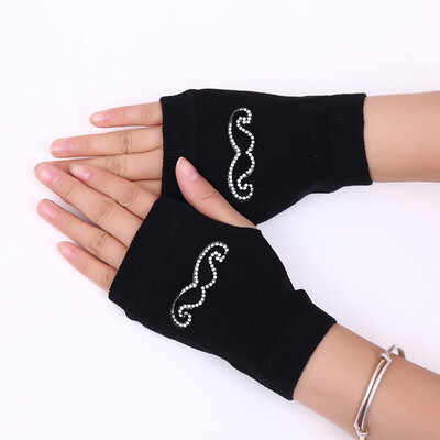 New Fashion Unisex Winter Warm Knitted Crochet Gloves Black Pattern Series Long Fingerless Arm Warmers Gloves
New Fashion Unisex Winter Warm Knitted Crochet Gloves Black Pattern Series Long Fingerless Arm Warmers Gloves