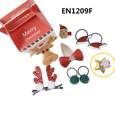 Christmas Children Hairpin Hair Ring Kids Girls Boys Beautiful Hair Accessories Three-piece Set Gift Box Baby Clothing 1-8Y
Christmas Children Hairpin Hair Ring Kids Girls Boys Beautiful Hair Accessories Three-piece Set Gift Box Baby Clothing 1-8Y