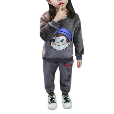 Autumn Baby Boys Girls Set Long Sleeve Thicken Letter Printing Sweatshirt TopsPants Trouser Casual Costume Set
Autumn Baby Boys Girls Set Long Sleeve Thicken Letter Printing Sweatshirt TopsPants Trouser Casual Costume Set