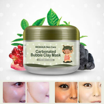 Women Lady Oxygen Bubbles Carbonate Mud Mask Deep Clean&Clear Whitening Hydrating Bioaqua
Women Lady Oxygen Bubbles Carbonate Mud Mask Deep Clean&Clear Whitening Hydrating Bioaqua