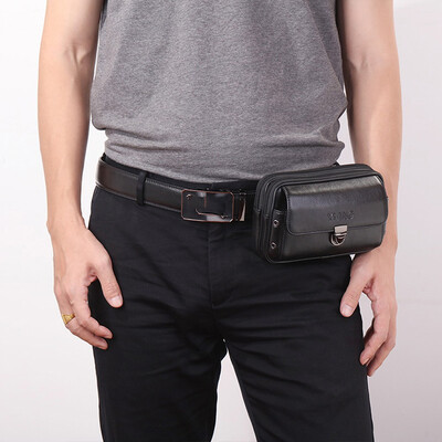 Tailored Men Pure Color Leather Wallet Zipper Coin Purse Card Holder Waist Bag Chest Bags
Tailored Men Pure Color Leather Wallet Zipper Coin Purse Card Holder Waist Bag Chest Bags
